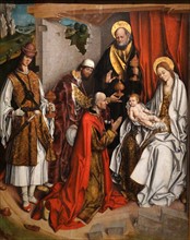 Painting titled 'Epiphany' by Fernando Gallego