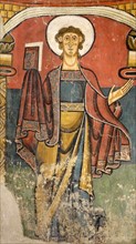 Romanesque fresco titled 'Pantocrator' by the Master of Taüll