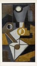 Painting titled 'The Envelope' by Juan Gris