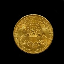 Gold, 20 dollar coin, USA, 1904