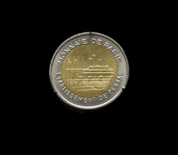 Trial Euro coin made for the Mint Directors’ Conference in Paris in 1997