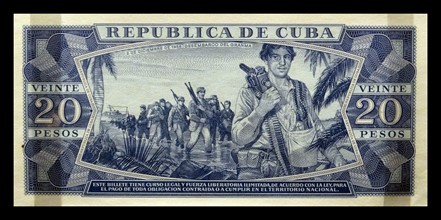 Communist Cuban banknote was introduced in 1961.