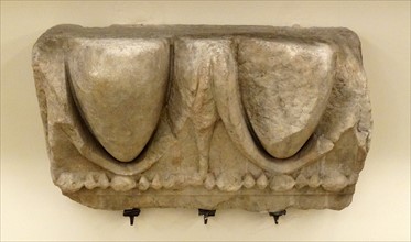 Bed-moulding of Greek, classical architectural cornice circa 4th century BC