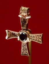 Anglo Saxon, Pectoral cross. 687 AD.