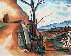 Andre Derain (1880 - 1954), Landscape near Gagnes, 1910 Oil on canvas.