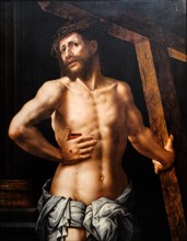Christ as the Man of Sorrows by Jan van Hemessen