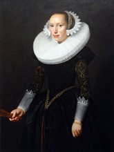 Portrait of a Lady by Nicolaes Pickenoy