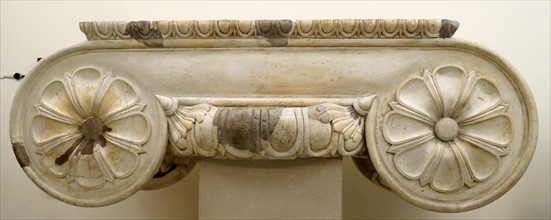 Rosette capital from the temple of Artemis at Ephesus