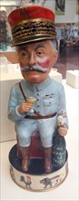 Toby jug of Marshal Foch by Arthur J Wilkinson Ltd and designed by Francis Carruthers Gould