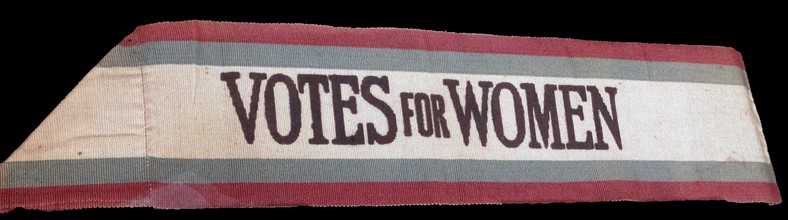 Suffragette banner