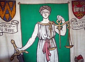 Suffragette banner