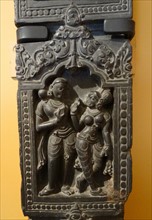 Stone temple door Jamb from Bihar, India
