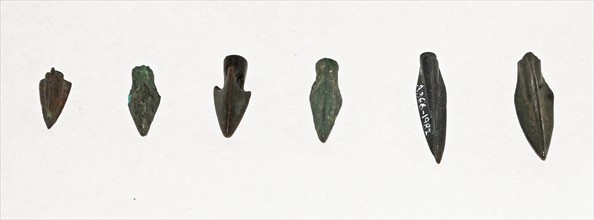 Bronze arrowheads