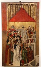 Jaume Huguet (1412-1492) Emergence of Saint Michael in Castel Sant 'Angelo