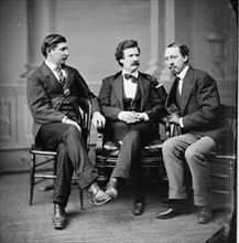 Mark Twain, Samuel L. Clemens, George Alfred Townsend, David Gray