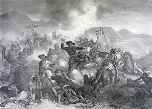 General Custer's death struggle. The battle of the Little Big Horn by Henry Steinegger