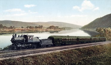 Black Diamond Express, Lehigh Valley Railroad, Pennsylvania