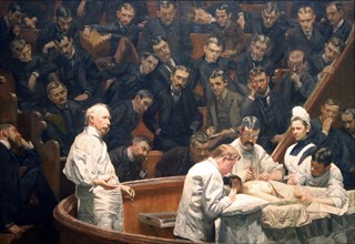 The Agnew Clinic, or, The Clinic of Dr. Agnew, is an 1889 oil painting by American artist Thomas Eakins