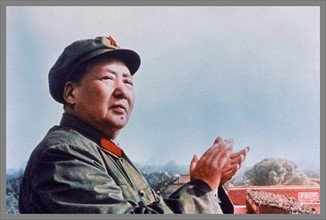 Mao Zedong (1893 – 1976). Chinese Communist revolutionary and the founding father of the People's Republic of Chin