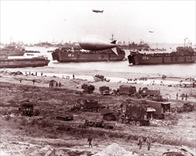 Photograph of D-Day landing vehicle