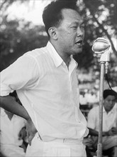 Photograph of Lee Kuan Yew, first Prime Minister of Singapore