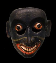 Mask representing a demon associated with fits, from Sri Lanka