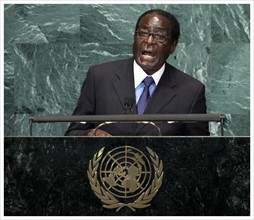 Photograph of President Robert Gabriel Mugabe of Zimbabwe
