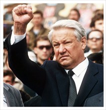 Photograph of Russian President Boris Yeltsin