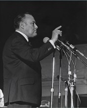 Photograph of Prime Minister Robert Muldoon of New Zealand