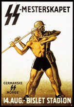 SS Propaganda World War Two poster