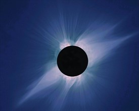 the sun from Baja California during an eclipse on July 11, 1991