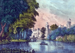Warwick Castle, England 1835