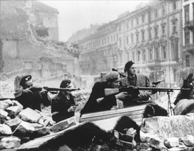 World War Two: The Warsaw Uprising. 1944