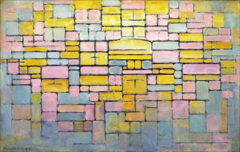 piet Mondrian (Dutch artist), 1872 - 1944. Tableau no 2; composition no V. 1914. oil on canvas