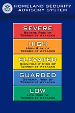 Homeland Security Advisory Service Chart