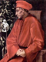 Portrait of Cosimo de' Medici by acopo da Pontormo