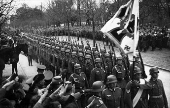 Photograph of Nazi soldiers during the Second World War