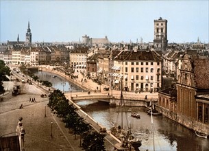 general view, Copenhagen, Denmark 1900