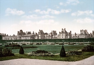 Fontainebleau Palace, France 1900