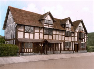 William Shakespeare's birthplace, Stratford-on-Avon, England