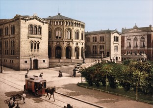 The Storting (Stortinget, 'the great thing' or 'the great council'); 1890.