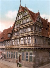 Old house, Hildesheim, Hanover, Germany 1890