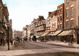 Southgate Street, Gloucester, England 1890