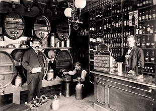 Stephan Liesting liquor store 1899, Germany