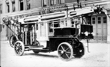 German fire engine, German 1910