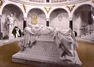 Photograph of Frederick the Great's Mausoleum, Potsdam, Berlin, Germany