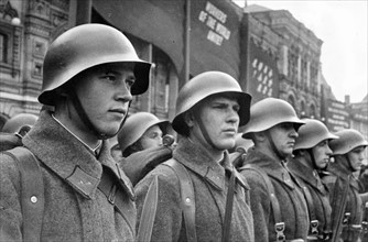 Photograph of Red Army Soldiers in the USSR