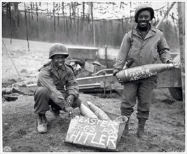 Photograph of an Easter Egg hunt for Adolf Hitler