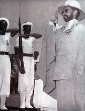 Photograph of the Emperor Haile Selassie