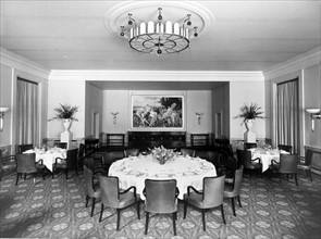 Photograph of the Dining room, Reichs Chancellery, Berlin, Germany